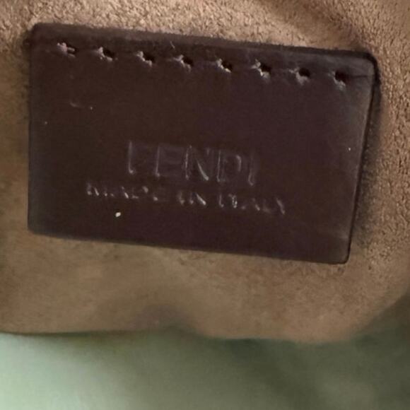 Fendi Leather Mini Be Baguette Bag - Picture 11 of 12